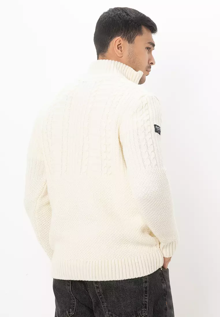 Vintage Jacob Half Zip Sweater