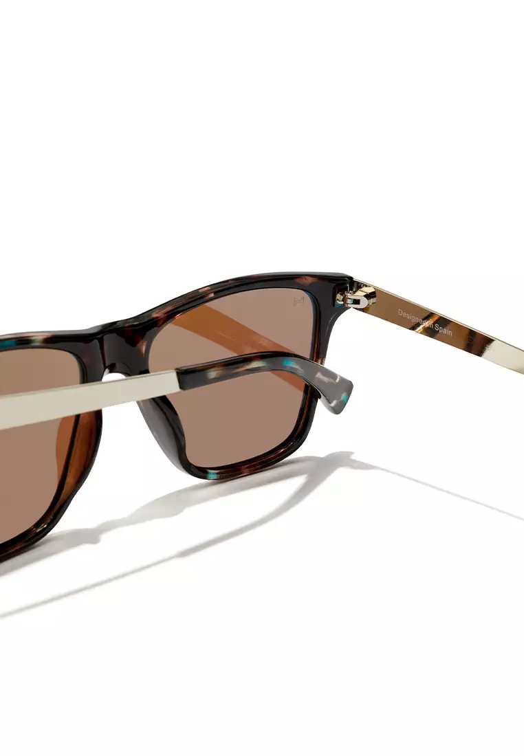 HAWKERS POLARIZED Carey Blue ONE LS METAL Sunglasses for Men and Women, Unisex. UV400 Protection. Official Product designed in Spain