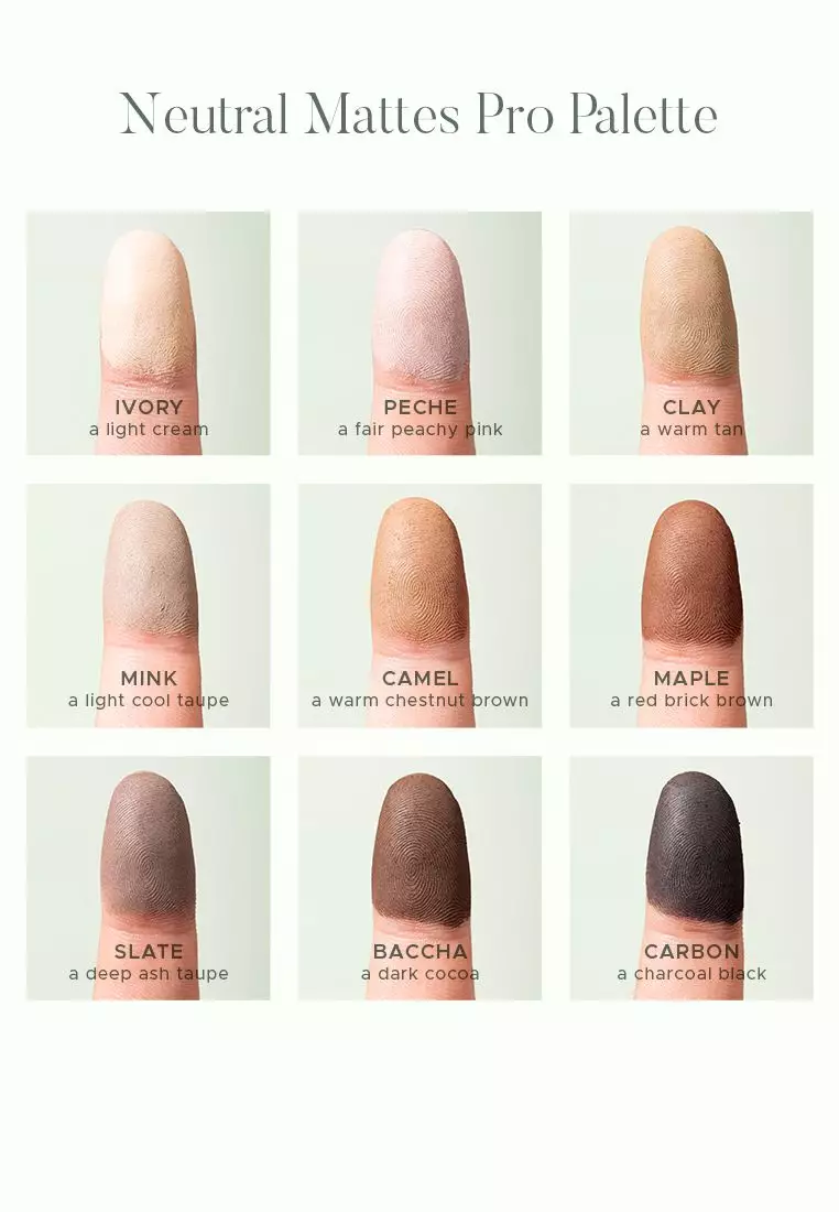 Neutral Mattes Pro Palette
