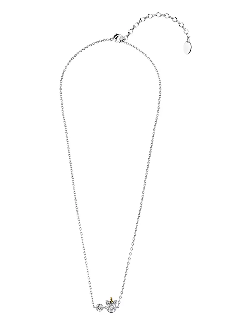 Unicorn Pendant WG - Kalung Crystal Swarovski by Her Jewellery