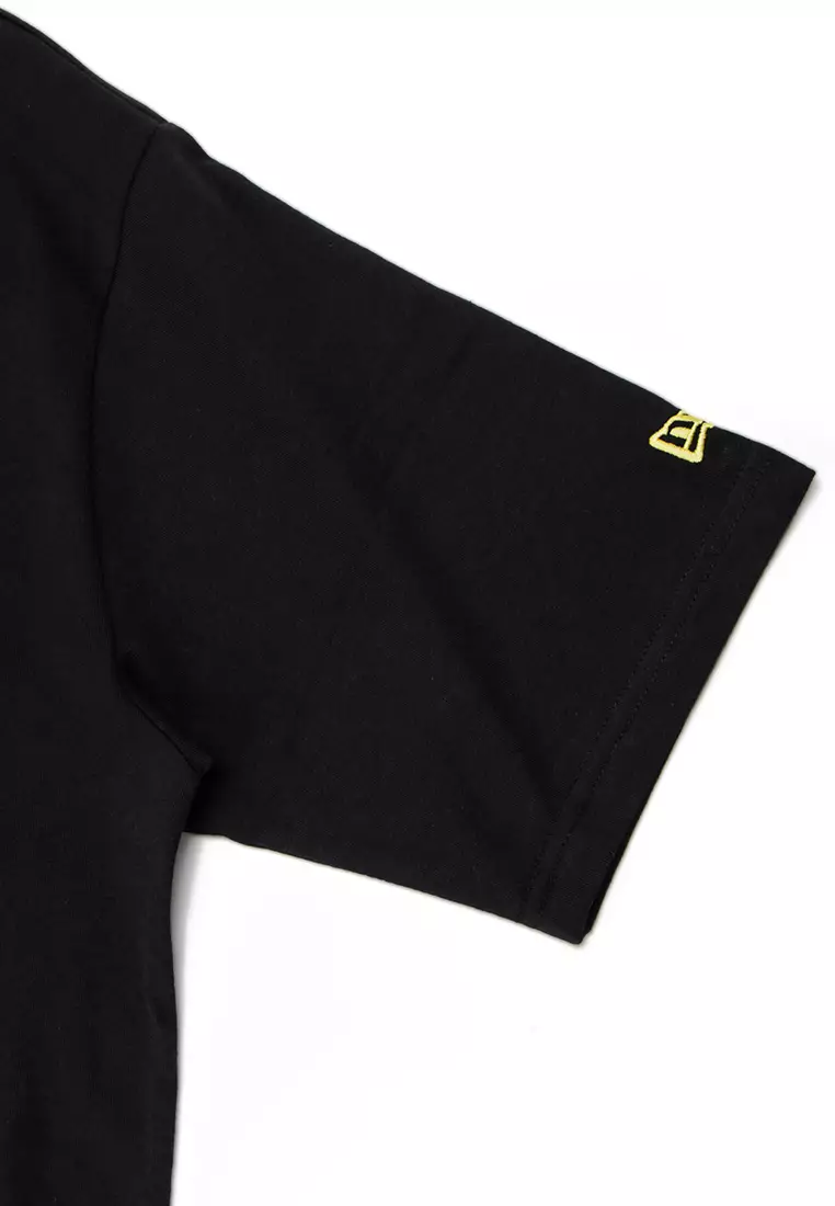 NE x Squid Game Black Graphic Oversized Short Sleeve T-Shirt