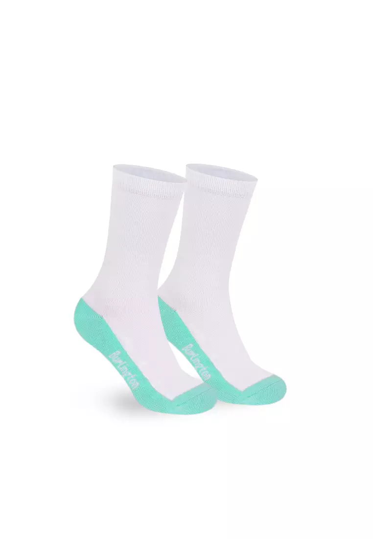 Girl's Cotton Lite Casual Crew Socks 3 pairs in 1 pack BGCKG60