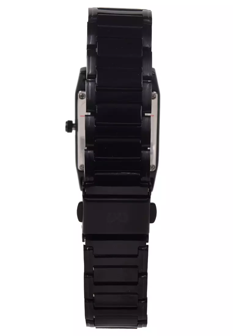 Mirage Jam Tangan Analog Wanita - Black Stainless Steel - 7394L