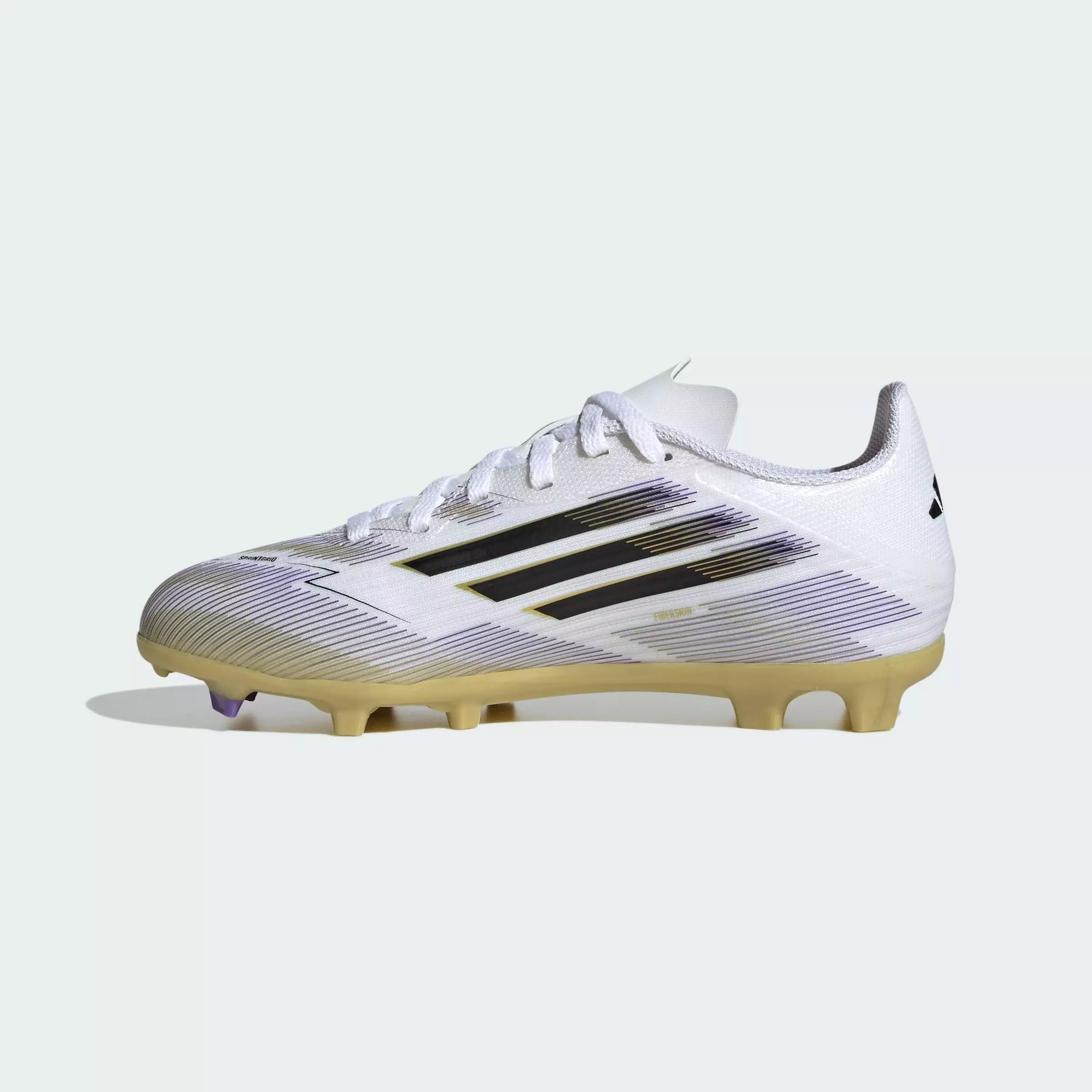 Football F50 League Firm/Multi-Ground Boots Kids Unisex White JH7745