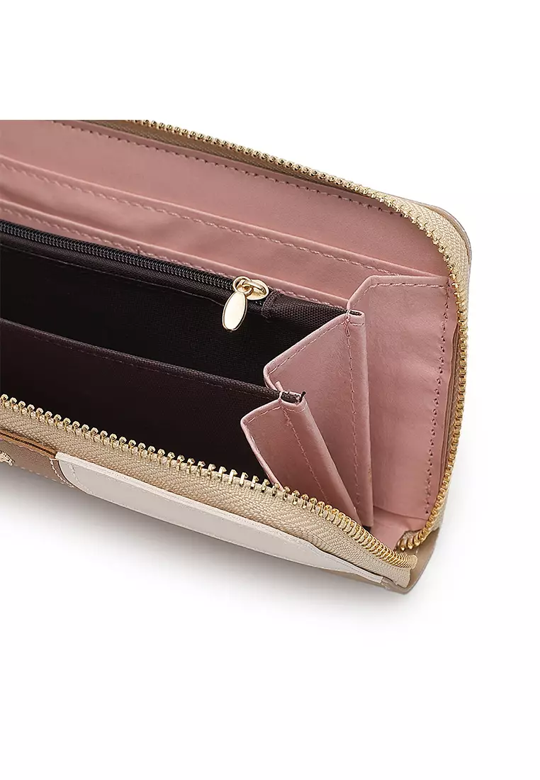 Women's Long Purse / Wallet - Apricot