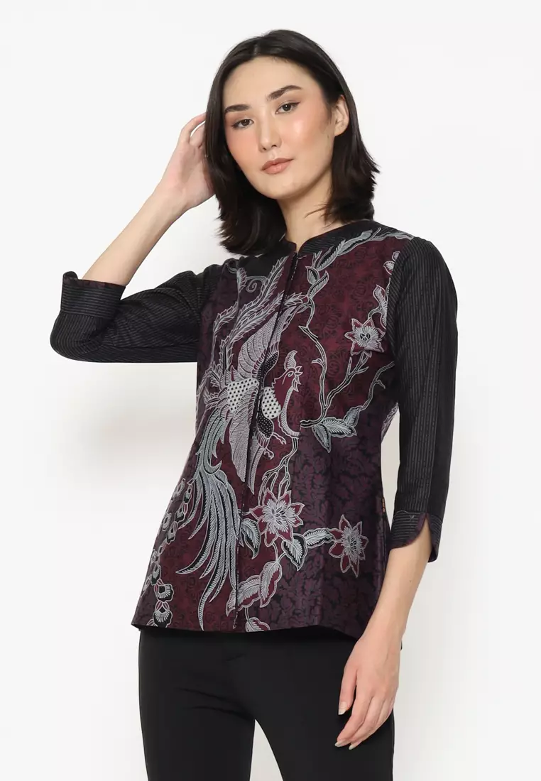 My Aksa Batik Wanita Blouse Grizelle Gibson