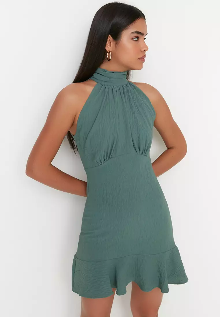 Mini Halter Neck Dress