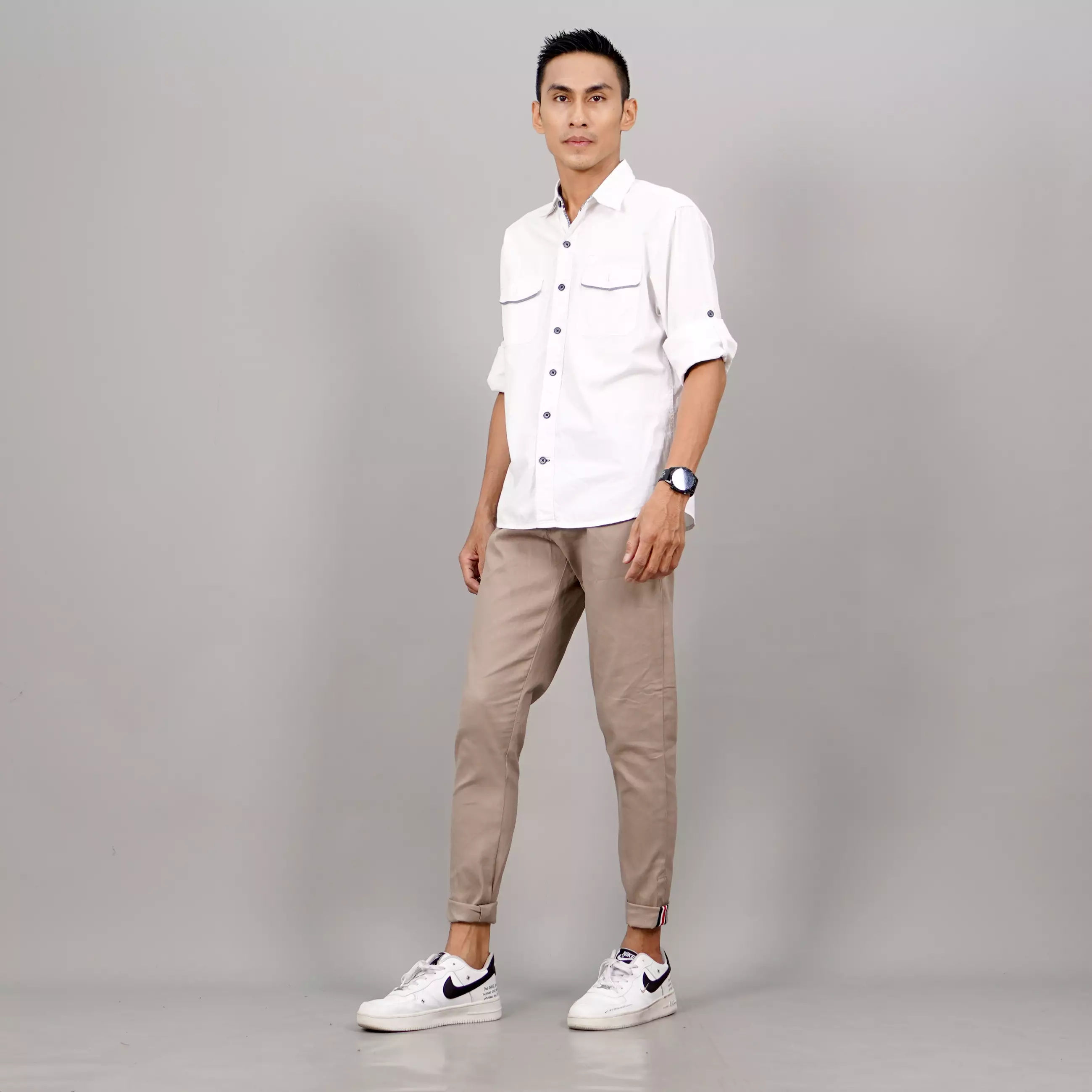  JAVIER Celana Chino Pria Chino Pants Pria Chino Ankle Pria - MILO