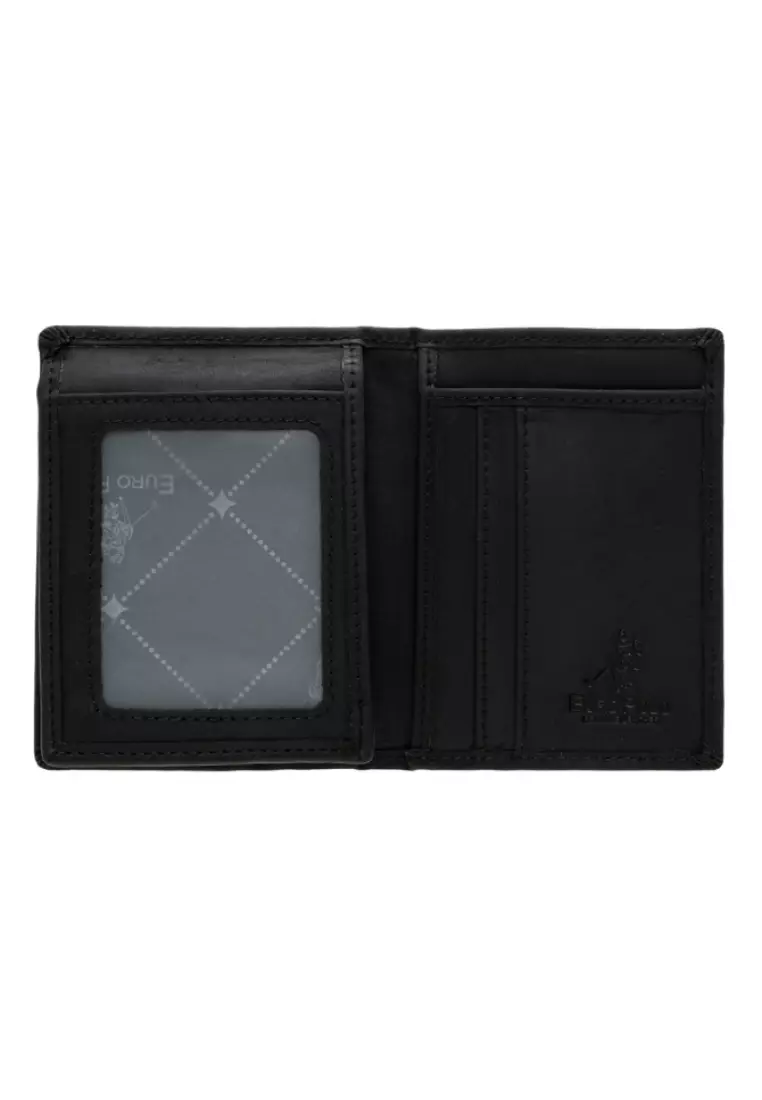 Euro Polo Crazy Horse Leather Flip ID Card Holder EWB 40360