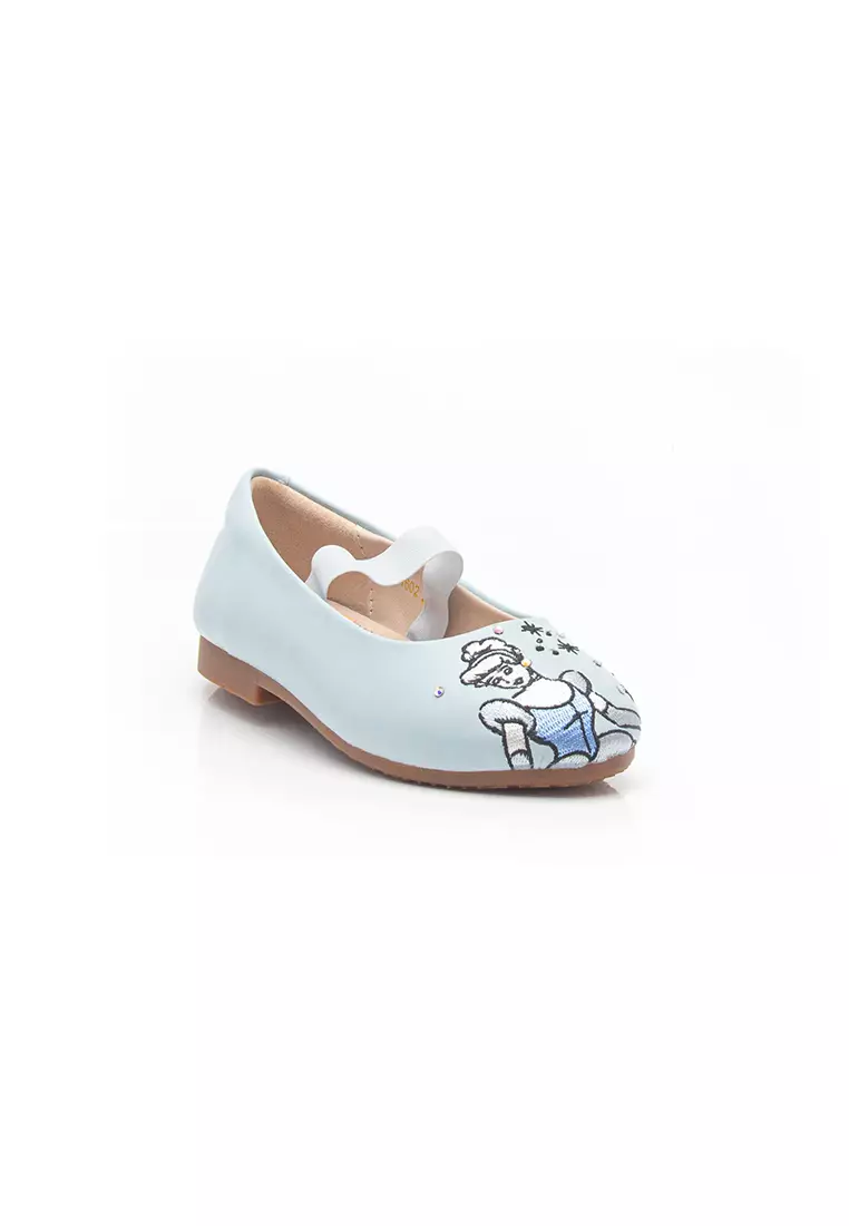 Buy Elisa Litz PRINCESS CINDERELLA FLATS KIDS BLUE 2024 Online