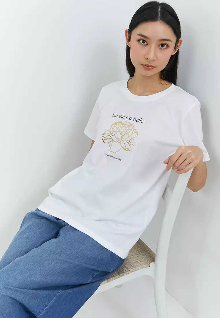  Minji White T-Shirt (G.7429)