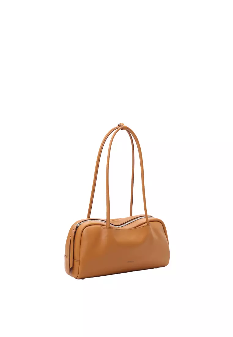 TONA Pocket East West Boston Bag - Veg-Tan Caramel