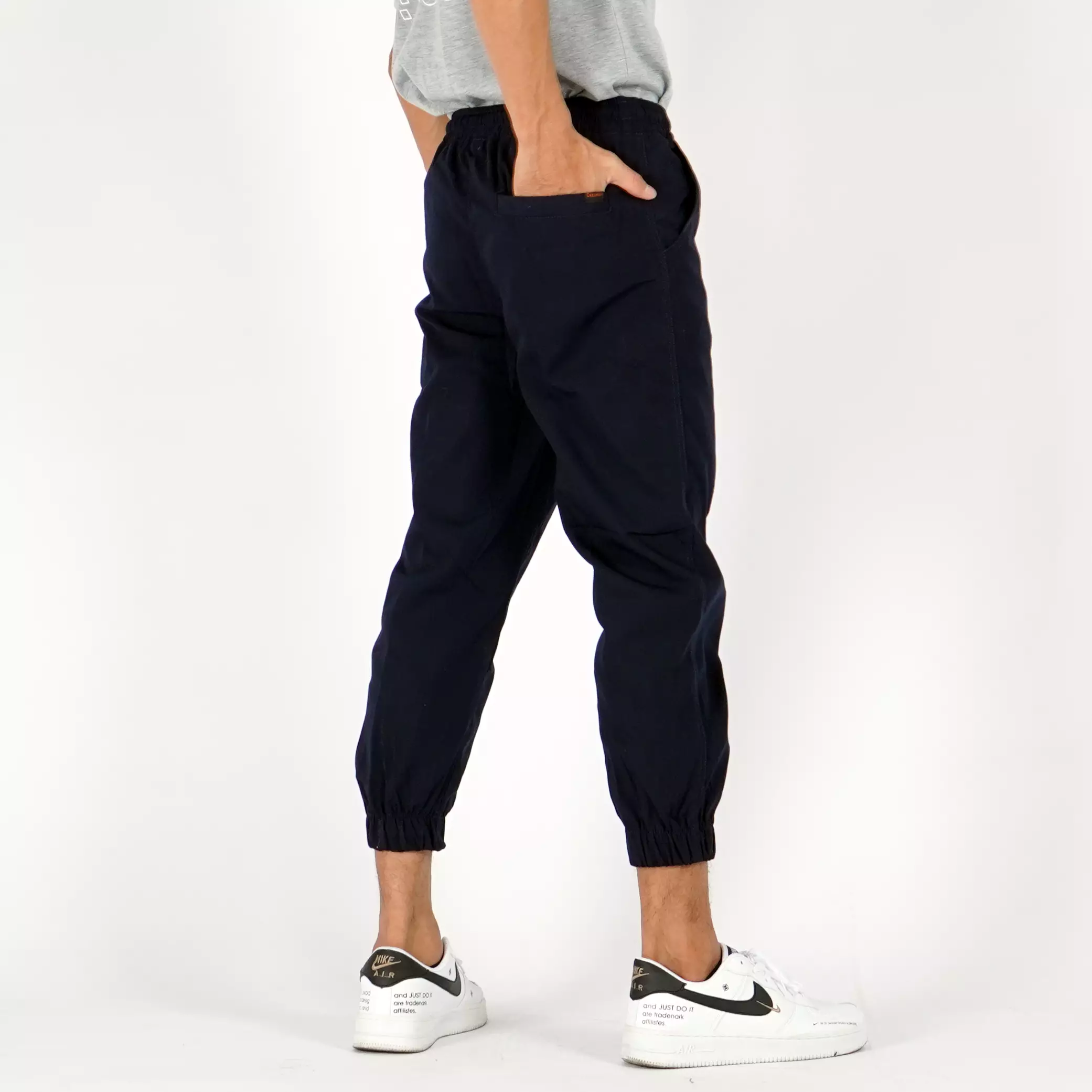 OKECHUKU Ichsan Celana Sirwal Jogger Pangsi 3/4 Slimfit Fashion Casual Pria