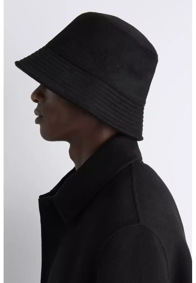 Buy COS WOOL-BLEND BUCKET HAT Online | ZALORA Malaysia