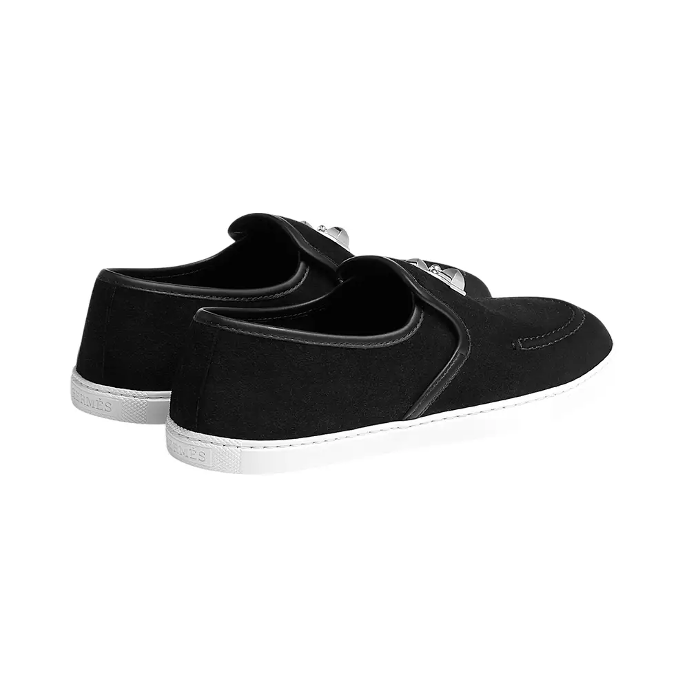 Jour Suede Loafers Black