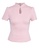 ZALORA OCCASION pink Puff Sleeve Keyhole Top 6BD0DAAAC77BE8GS_5