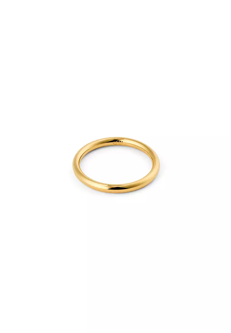 Classic Arch Ring Gold 2.5mm - Unisex Ring for women and men stainless steel Ring DW Official Authentic Original