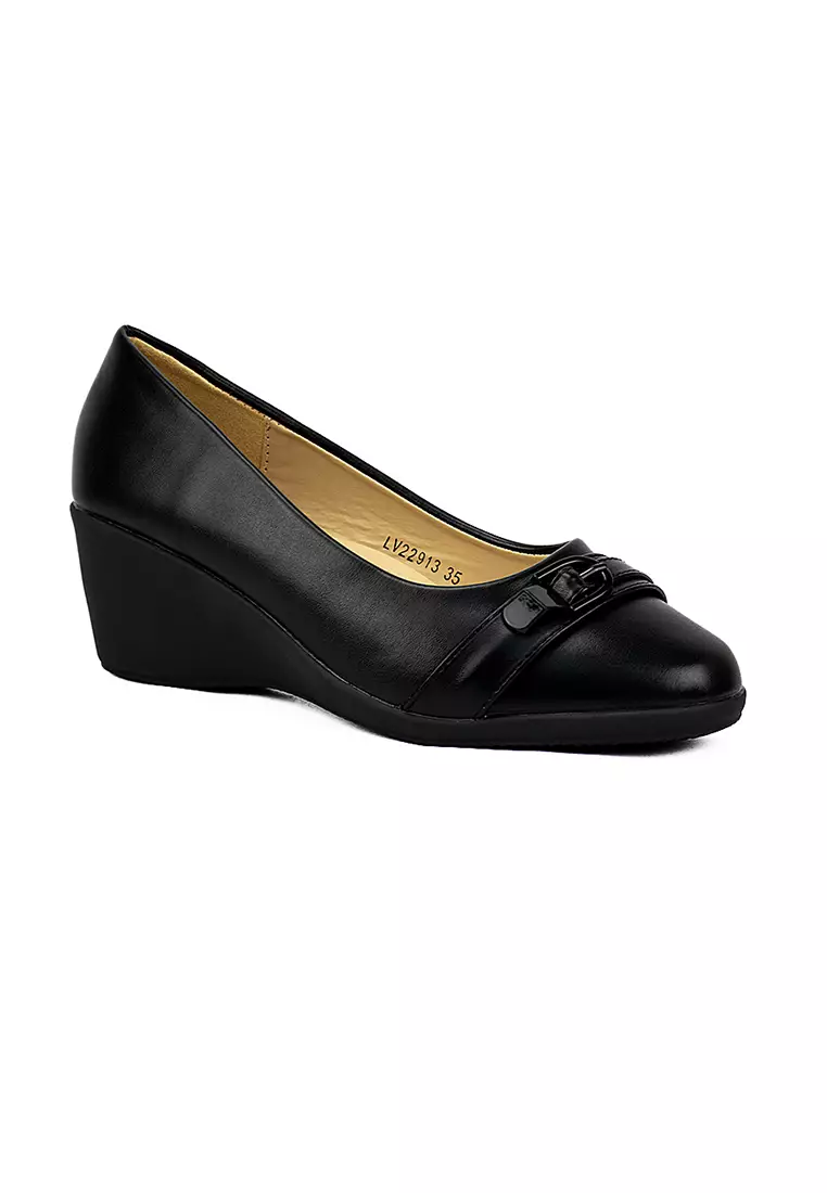 Discount on Mario D' boro Runway  shoes - SKU: Women's College Pumps Shoes LV 22913 Black C34