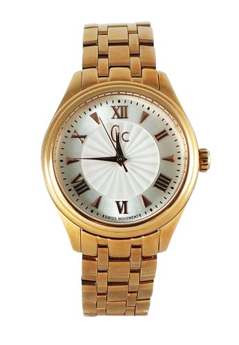 GC - Jam Tangan Wanita - Gold- Steinless Steel - Y03005L3 Gc Smartclass Lady Watches
