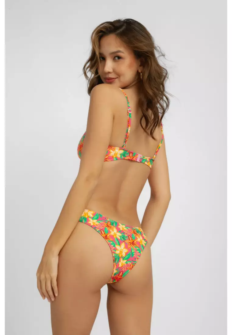 Tona Twisted Bikini Top / Sunkissed