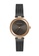 BCBG 黑色 BCBGMAXAZRIA Rose Gold and Black Watch F2E90AC21F6052GS_1