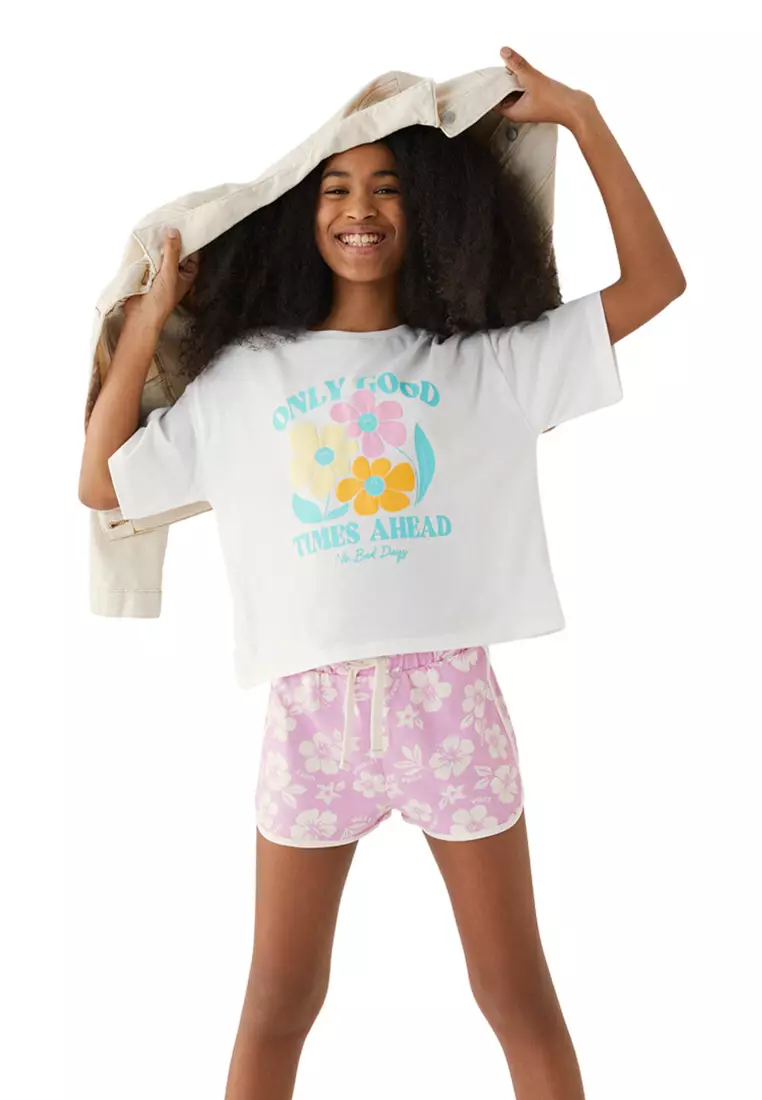 Marks and spencer hotsell girls shorts