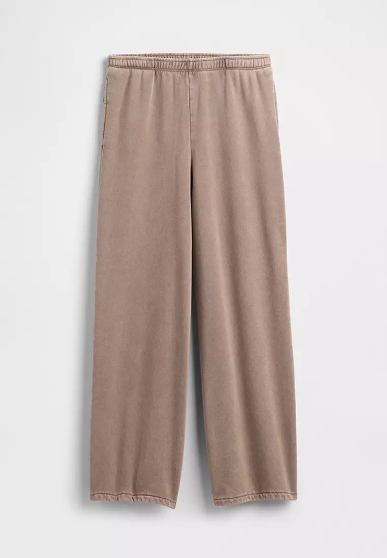 VintageSoft Baggy Wide-Leg Sweatpants