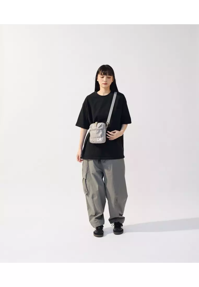 Plain-me 單色經典旅行小包-灰色