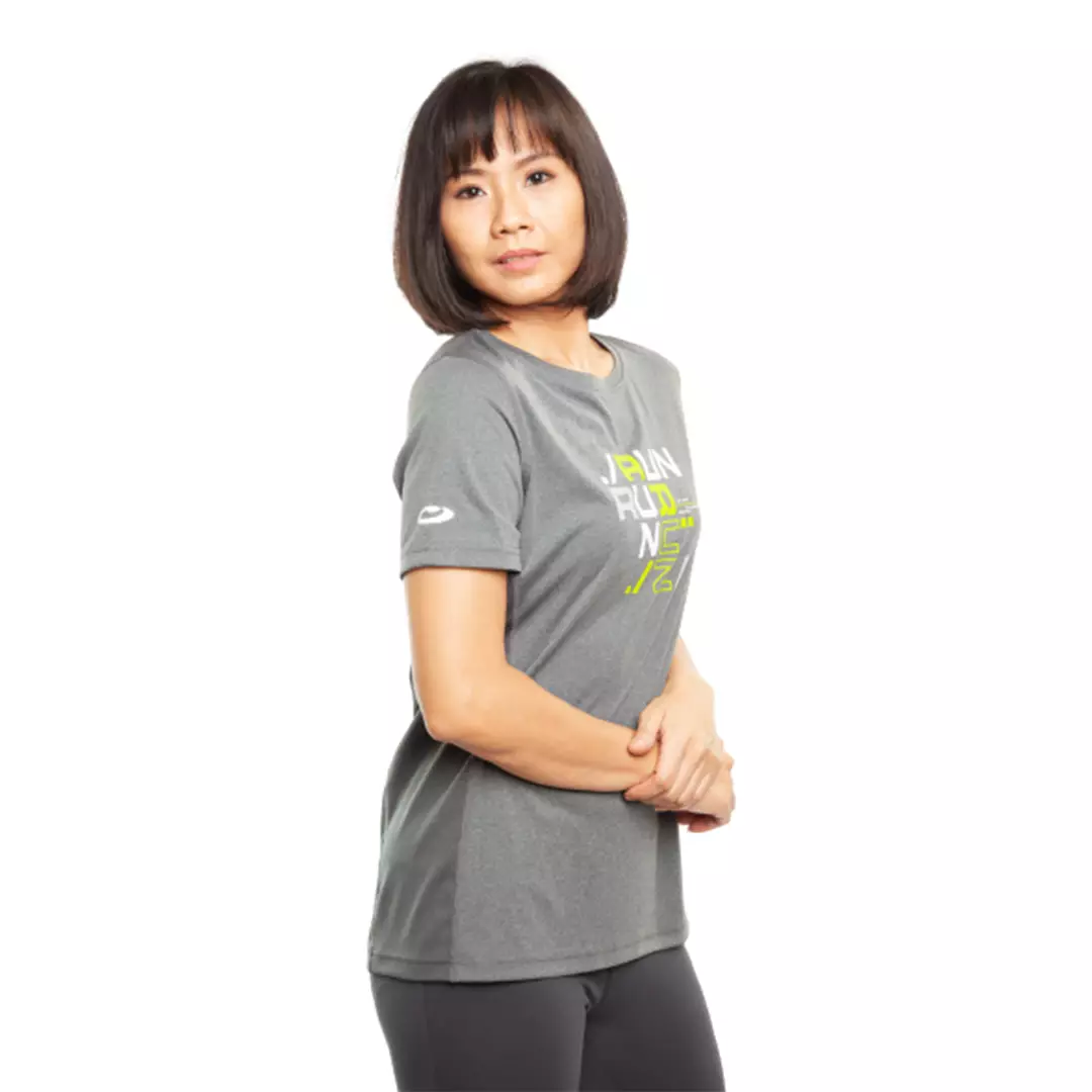 Baju Olahraga Wanita Lengan Pendek  Ladies Short Sleeve Top  Opelon