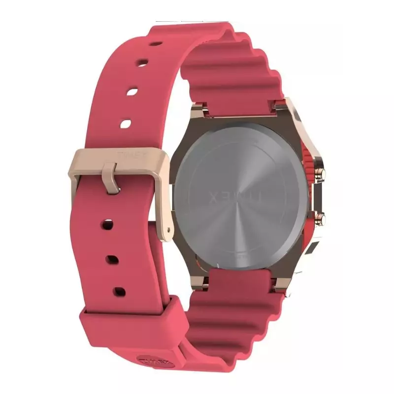 Jam Tangan Wanita Timex T80 Pink Dial TW2W44000Z8 Original