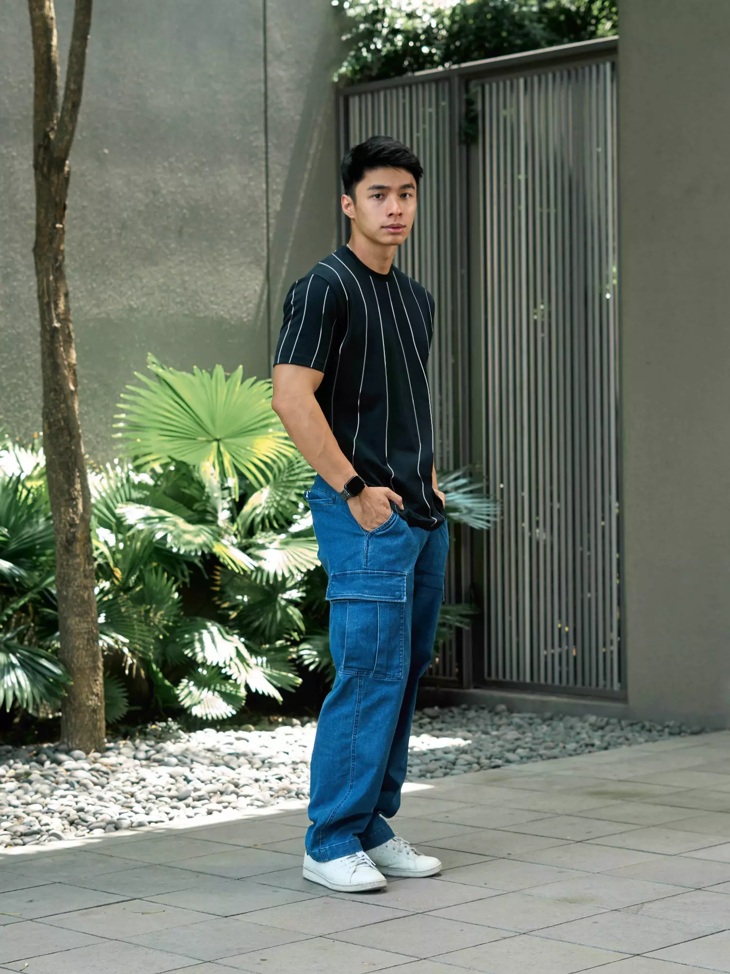 Kale Uranus Black / Cotton Cloudy / Kaos Boxy Fit / Kaos Korea / Atasan Kaos Pria / Kaos Basic Pria