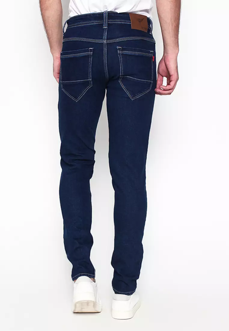 2Nd Red Slim Fit Denim 133251A