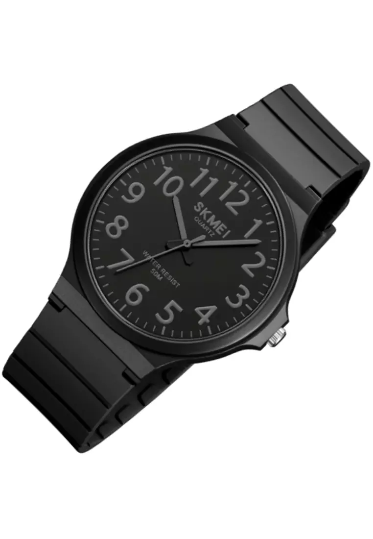 Jam Tangan Analog Pria Waterproof Strap Tali Material TPU DV44 ORIGINAL