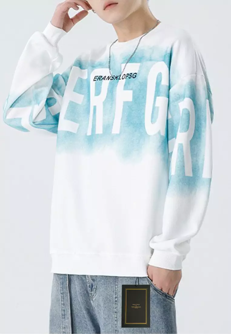 Letter Dye-Printed Sweatshirts HP81120