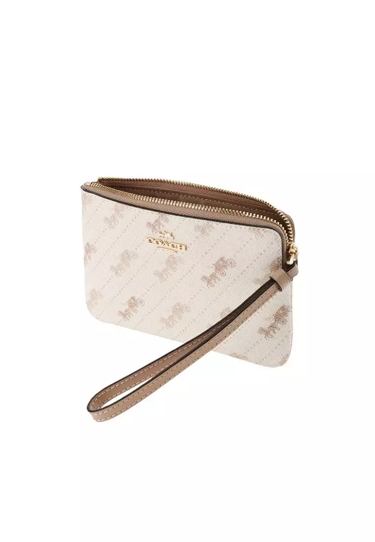 Cream hotsell coach wallet