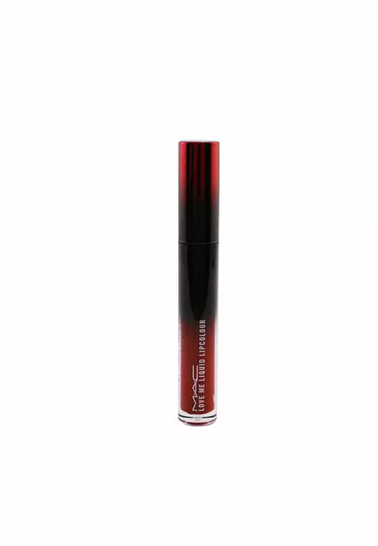 MAC - Love Me Liquid Lipcolour - # 493 E For Effortless (Deep Burgundy Red) 3.1ml/0.1oz