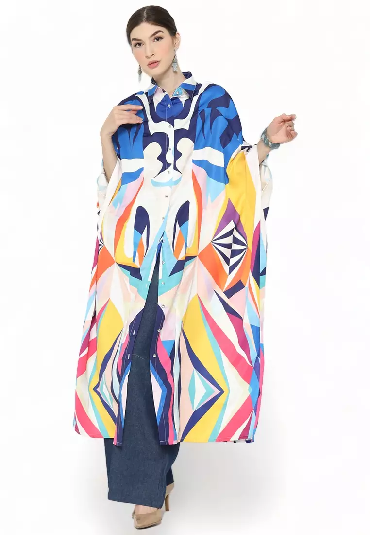 Kanzi Collared Kaftan