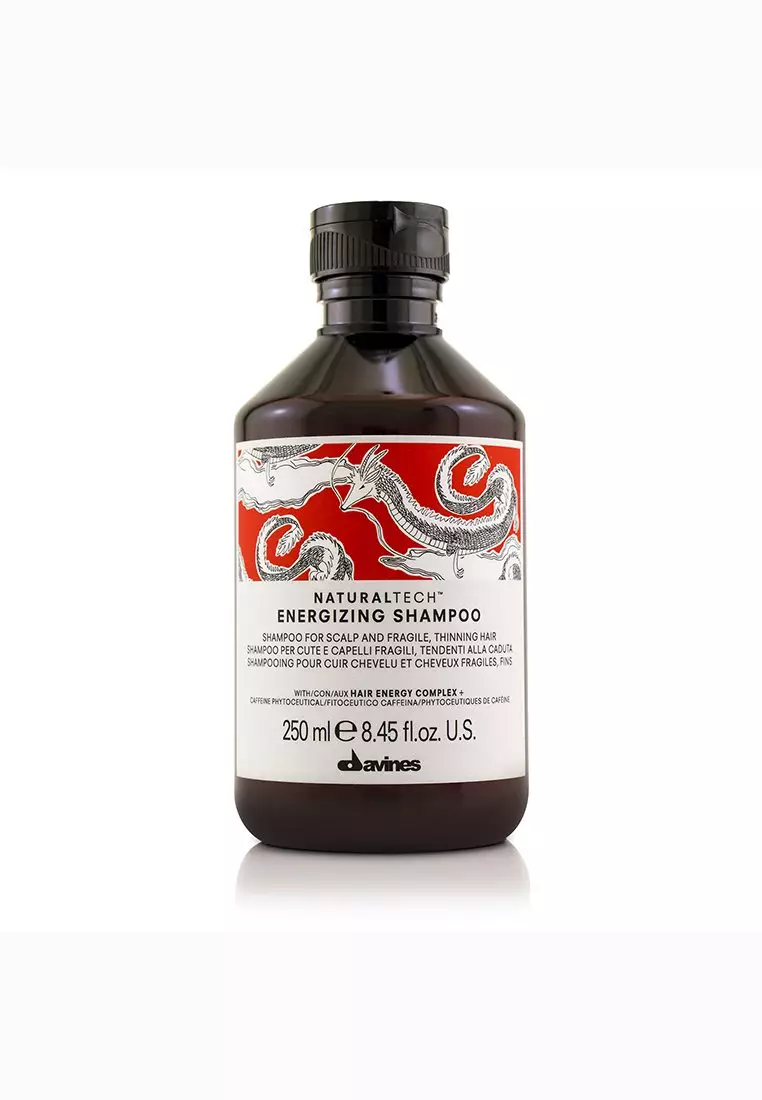DAVINES - Natural Tech Energizing Shampoo (For Scalp & Fragile, Thinning Hair) 250ml/8.45oz