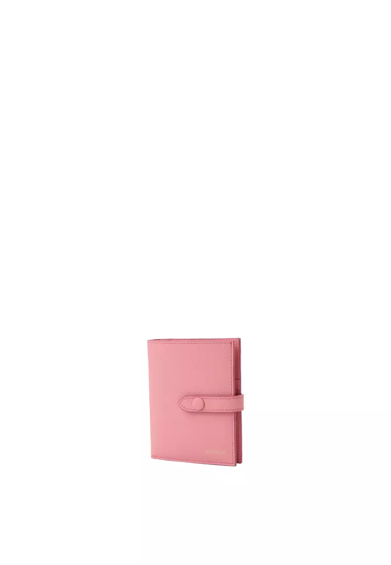 Snap Button Wallet - Milkshake Latte