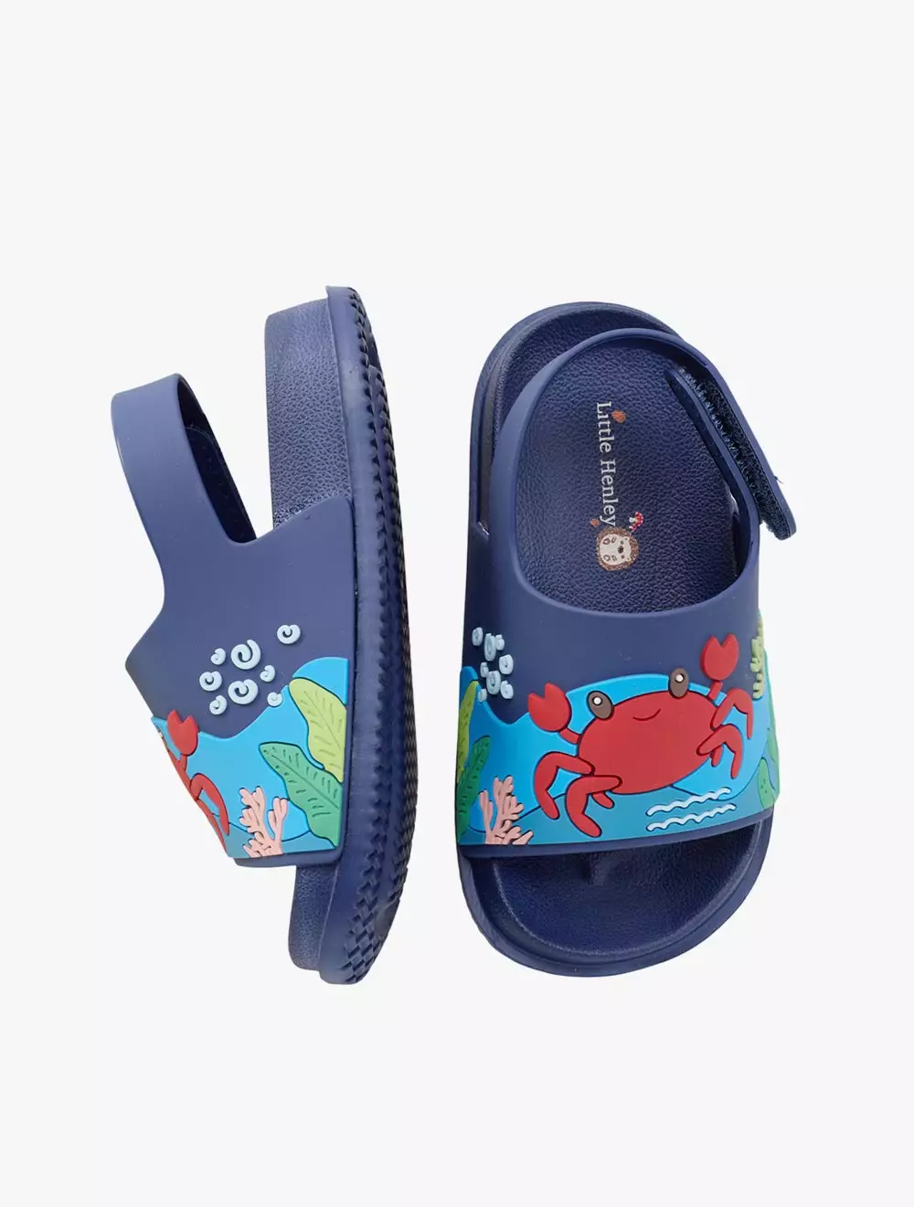 Payless Little Henley Childrens Milo Toddler Sandals - Navy_06