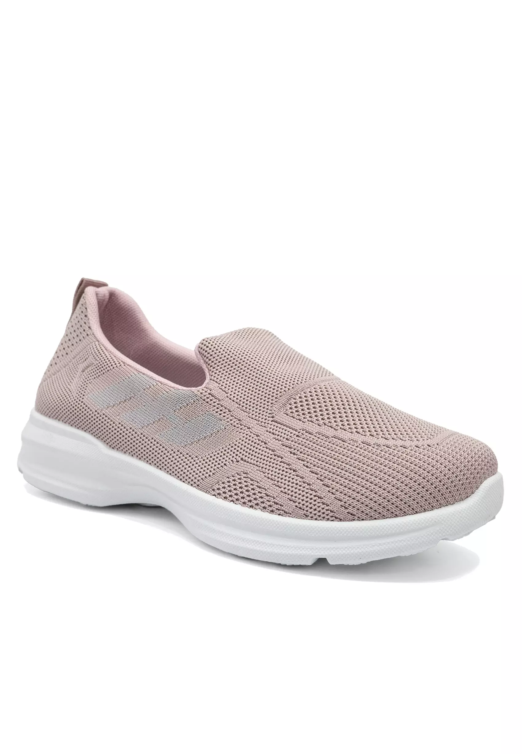 Dr. Kevin Sepatu Olahraga Sport Wanita Sneakers Rajut Slip On 589-082