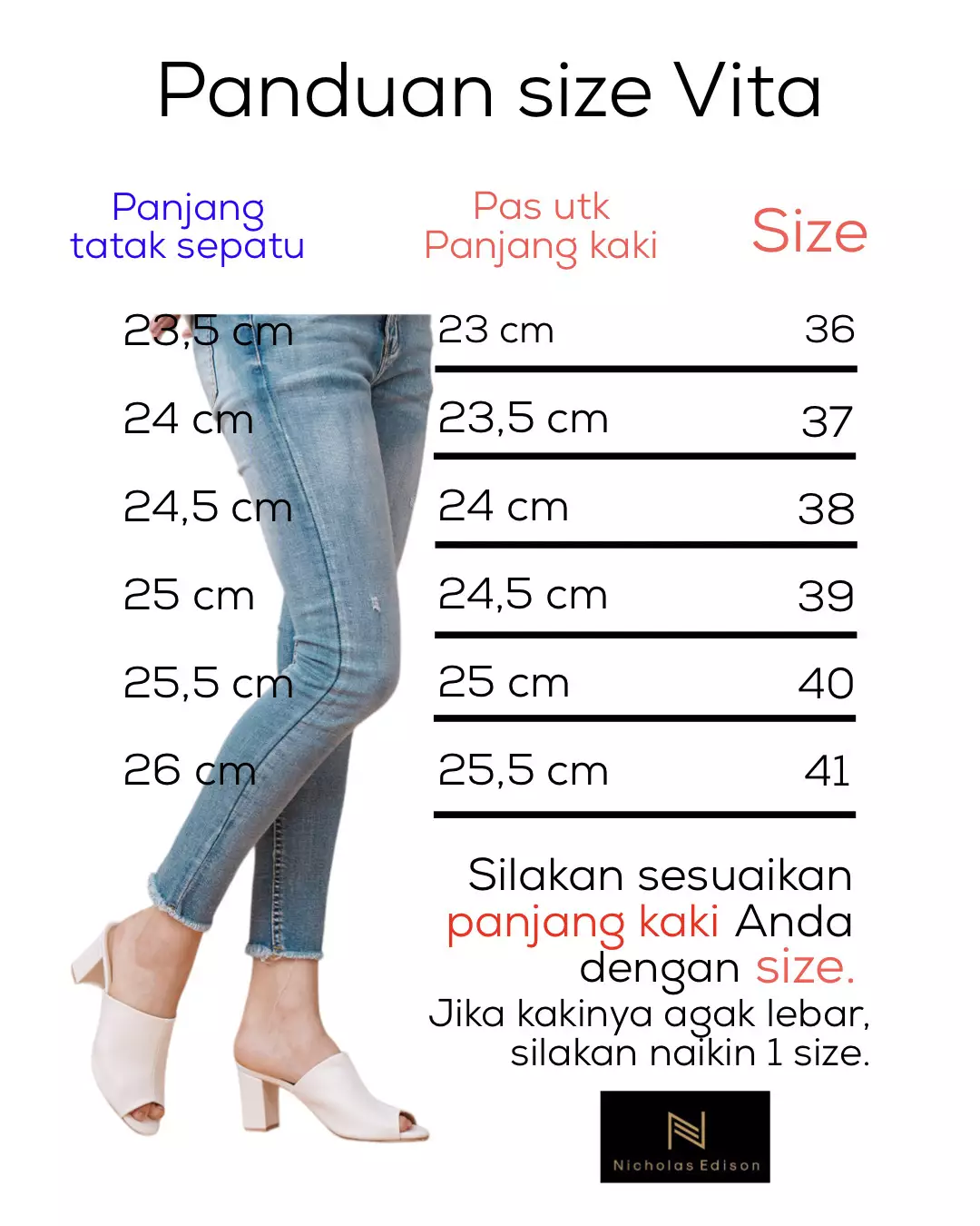 Nicholas Edison Heel Vita White