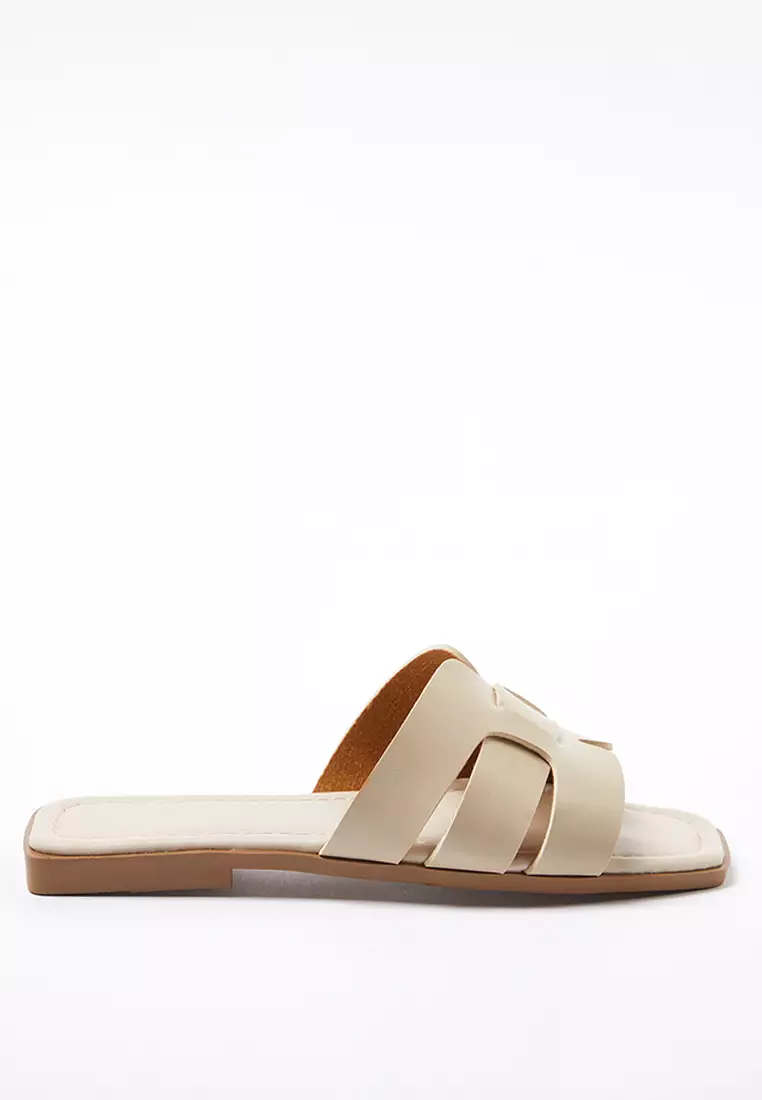 Woven strap sandals hotsell