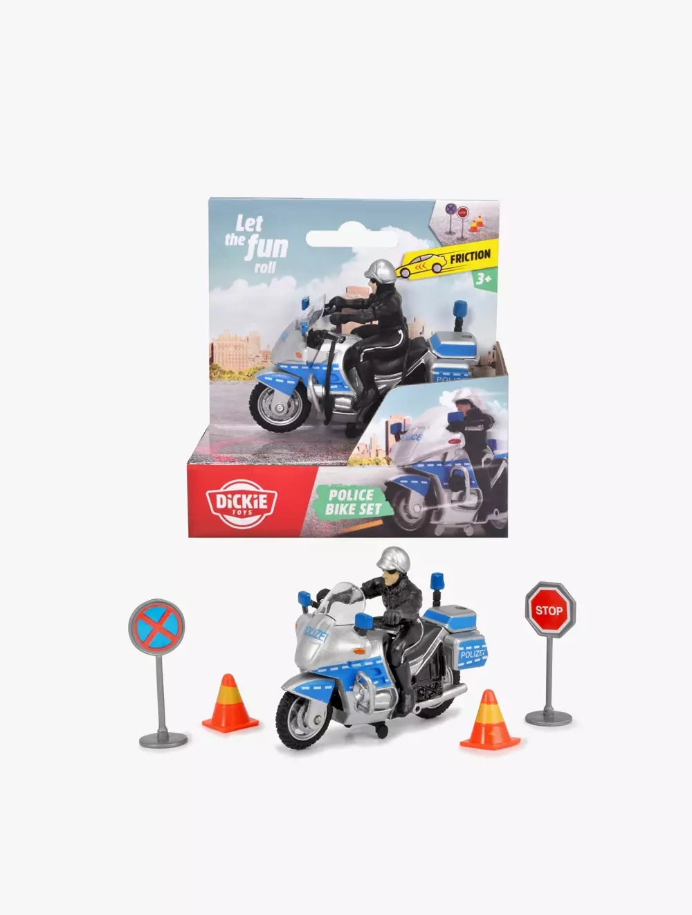 Jual Dickie Dickie Toys Police Bike Set DIK203341029 Multi Original