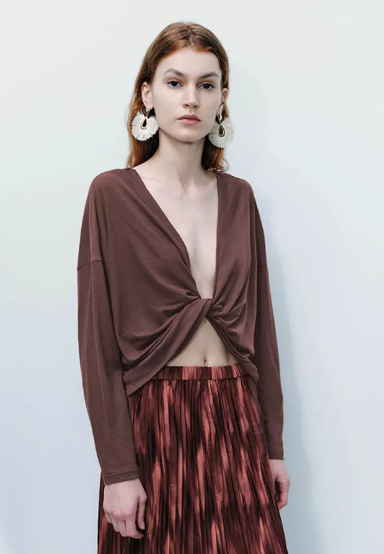 Dolman Sleeve Crew Neck T-Shirt
