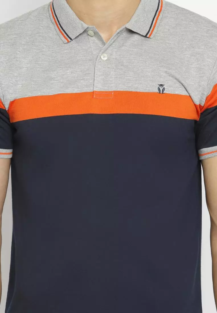 MATSUDA Kaos Polo Shirt Pria Kerah Hekinen