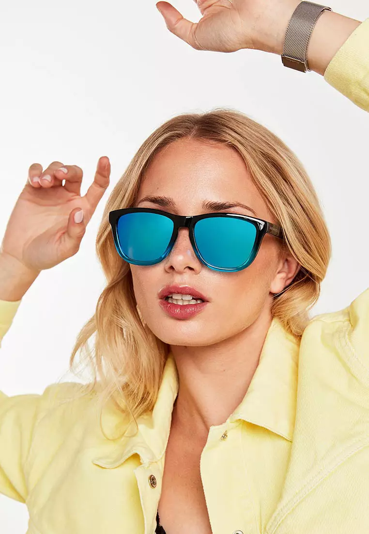ERS​ Fusion Clear Blue ONE Asian Fit Sunglasses for Men and Women. unisex. Official product designed in Spain