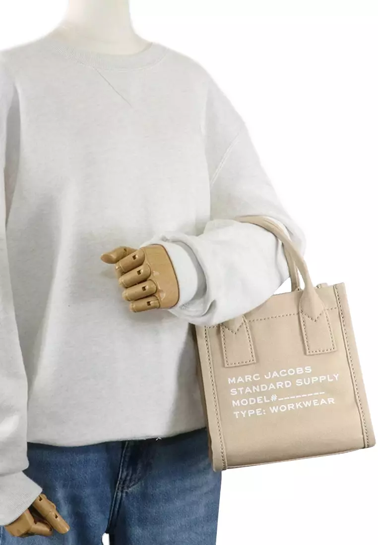 Marc Jacobs Canvas Standard Supply Small Tote Bag in Beige