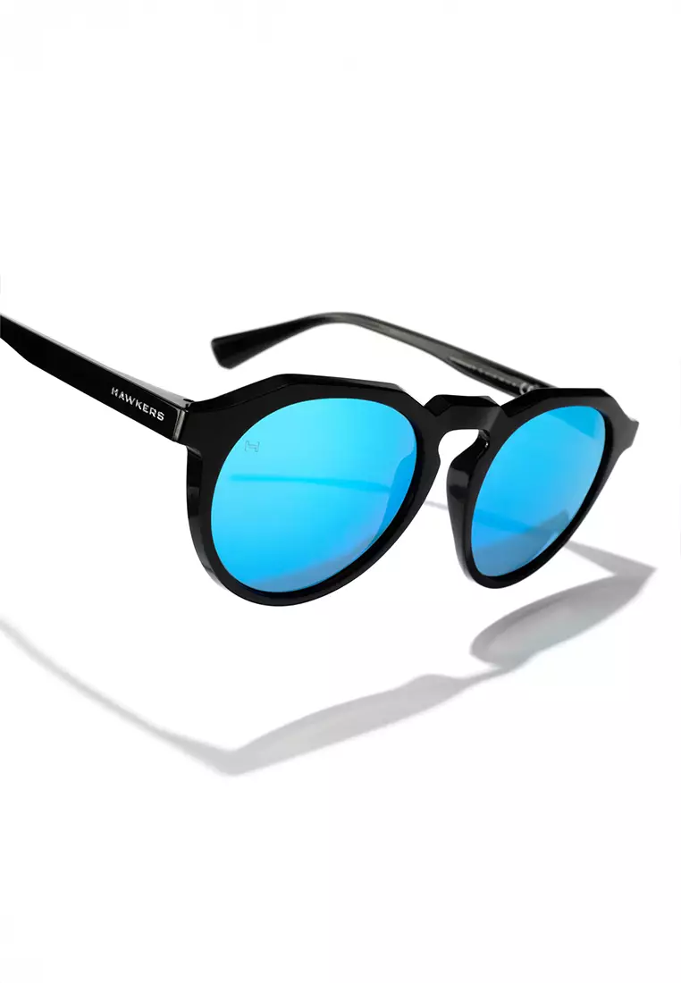 Warwick Raw - Black Clear Blue Sunglasses for Men and Women, Unisex. Official Product designed and Made in Spain