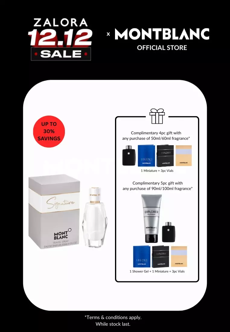 Buy Montblanc Montblanc Signature EDP 90ml 2025 Online | ZALORA